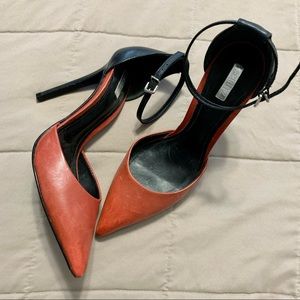 SCHUTZ Ankle Strap Heels